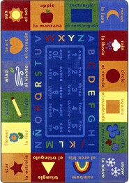 Joy Carpets Kid Essentials First Words Multi